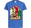 Детская футболка Marvel Avengers Ярко-синий фото