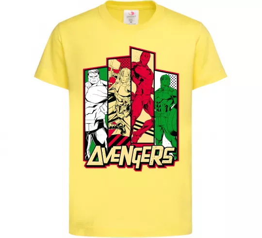 Детская футболка Marvel Avengers Лимонный фото