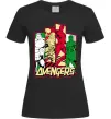 Женская футболка Marvel Avengers Черный фото