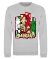 Свитшот Marvel Avengers Серый меланж фото