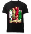 Чоловіча преміум футболка Marvel Avengers Чорний фото