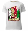 Чоловіча преміум футболка Marvel Avengers Білий фото