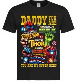 Чоловіча футболка Marvel Daddy super hero
