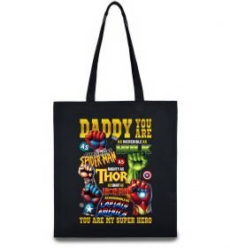Эко-сумка Marvel Daddy super hero
