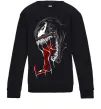 Детский Свитшот Venom Marvel Черный фото