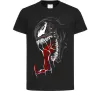 Детская футболка Venom Marvel Черный фото