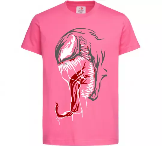 Детская футболка Venom Marvel Ярко-розовый фото