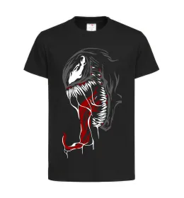 Детская футболка Venom Marvel Черный фото