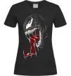Женская футболка Venom Marvel Черный фото
