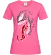 Женская футболка Venom Marvel Ярко-розовый фото