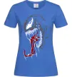 Женская футболка Venom Marvel Ярко-синий фото