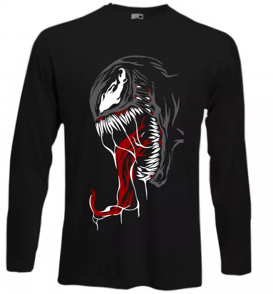 Лонгслив Venom Marvel Черный фото