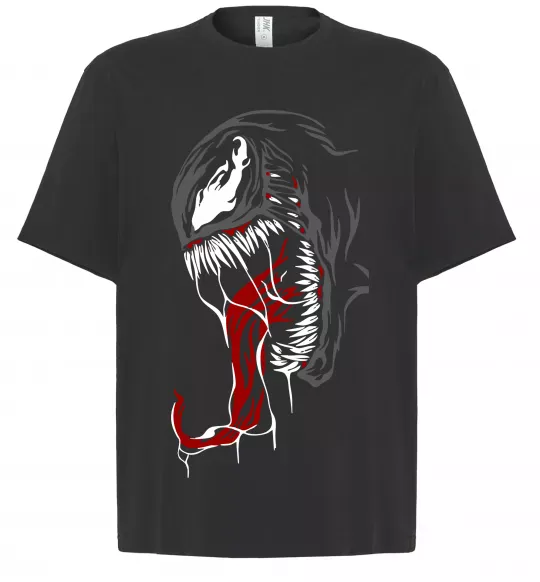 Футболка Оверсайз Venom Marvel Черный фото