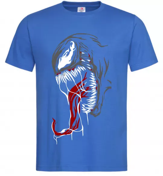 Мужская футболка Venom Marvel Ярко-синий фото