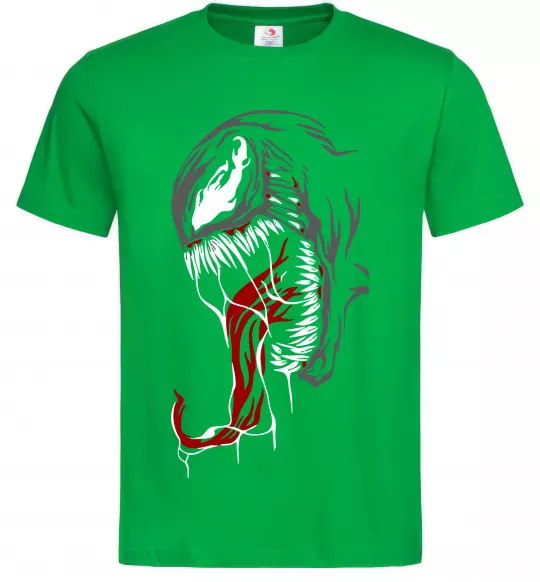 Мужская футболка Venom Marvel Зеленый фото