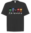 Футболка Оверсайз Marvel friends Черный фото