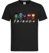 Мужская футболка Marvel friends Черный фото