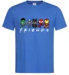 Мужская футболка Marvel friends Ярко-синий фото