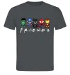Мужская футболка Marvel friends Графит фото