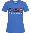 Женская футболка Marvel friends Ярко-синий фото