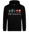 Женская толстовка (худи) Marvel friends Черный фото