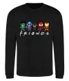 Свитшот Marvel friends Черный фото
