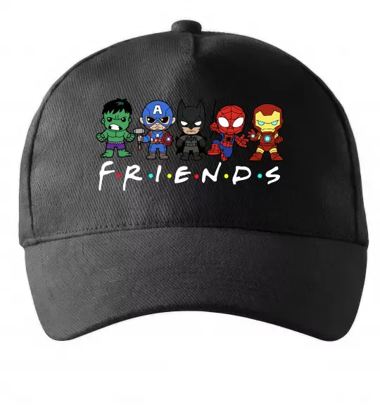 Кепка Marvel friends Черный фото
