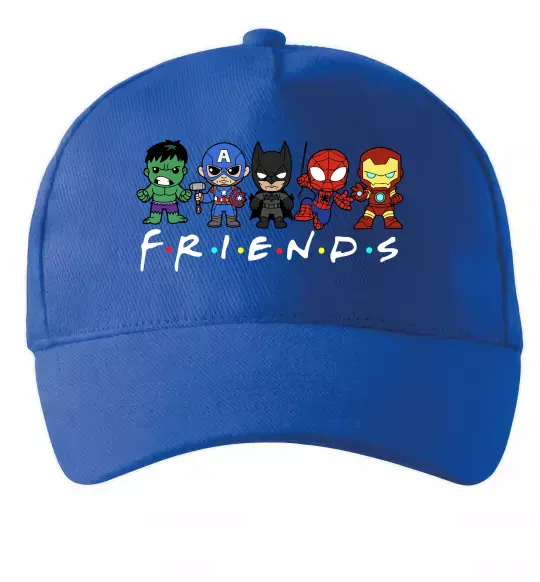 Кепка Marvel friends Ярко-синий фото
