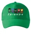 Кепка Marvel friends Зеленый фото