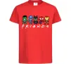 Детская футболка Marvel friends Красный фото