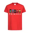 Детская футболка Marvel friends Красный фото