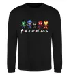 Свитшот Marvel friends Черный фото