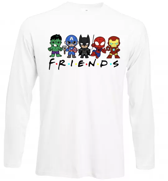 Лонгслів Marvel friends Білий фото
