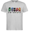 Мужская футболка Marvel friends Серый фото