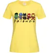 Женская футболка Marvel friends Лимонный фото