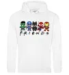 Мужская толстовка (худи) Marvel friends Белый фото