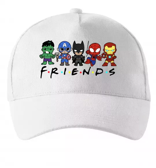 Кепка Marvel friends Белый фото