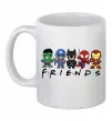 Чашка керамічна Marvel friends Білий фото