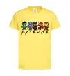 Детская футболка Marvel friends Лимонный фото