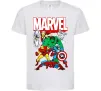 Детская футболка Marvel old comics Белый фото