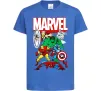 Детская футболка Marvel old comics Ярко-синий фото