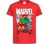 Детская футболка Marvel old comics Красный фото