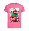 Детская футболка Marvel old comics Ярко-розовый фото