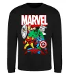Свитшот Marvel old comics Черный фото