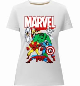 Жіноча преміум футболка Marvel old comics Жіноча преміум футболка Marvel old comics