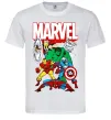 Мужская футболка Marvel old comics Белый фото