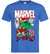 Мужская футболка Marvel old comics Ярко-синий фото