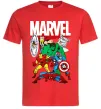 Мужская футболка Marvel old comics Красный фото