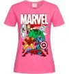 Женская футболка Marvel old comics Ярко-розовый фото