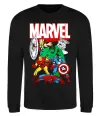 Свитшот Marvel old comics Черный фото